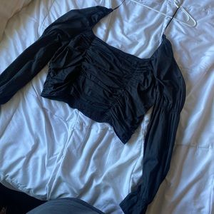 h&m black top